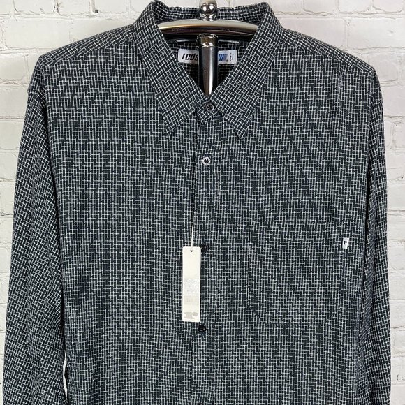 NWT VINTAGE 90'S REDSAND MEN'S CASUAL BUTTON UP SHIRT - Picture 1 of 16